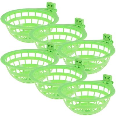 Plastic Bird Hatching Accessories Mesh Bird Eggs Nest Pan Decorated Bird Cage