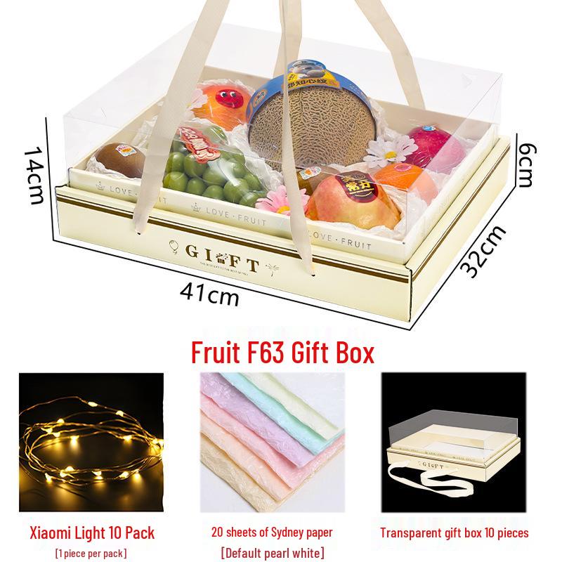 "Nordic Style Transparent Flower Gift Box for Valentine's, Birthday, or Cake"
