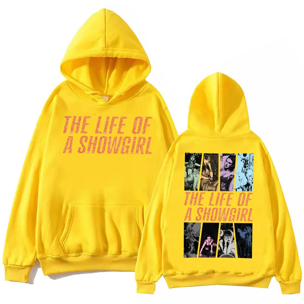 Felpa Vintage The Life Of A Showgirl Harajuku Hip Hop Pullover Top Felpa Regalo Felpa per Donna e Uomo