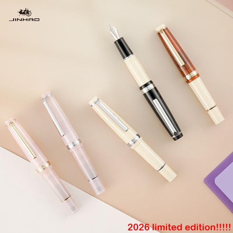 2026 Limited Edition Colors! JINHAO 82 MINI Acrylic Fountain Pen EF/F/M Mix Color Customized Office School Supplies Stationery