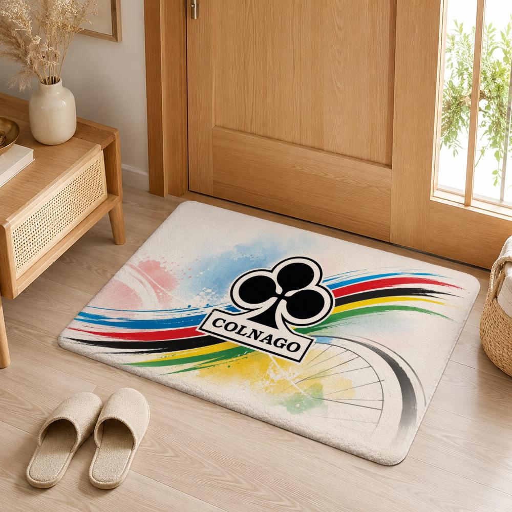 For Sport Home Design C-Colnago Floor Mat Doormat Hallway Carpet Living Room Rugs Bath Floor Mats Home Decor