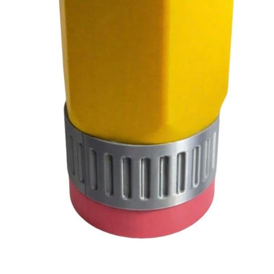 Novelty Pencil Can Holder, Insulated Sleeve for 12oz Beverage, Funny Drink Cooler for BBQ Party, Gift for Teacher Men