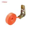 Heavy Duty Ratchet Tie Down Straps High Tensile Webbing Rustproof Metal Buckle for Camping Gear Securing
