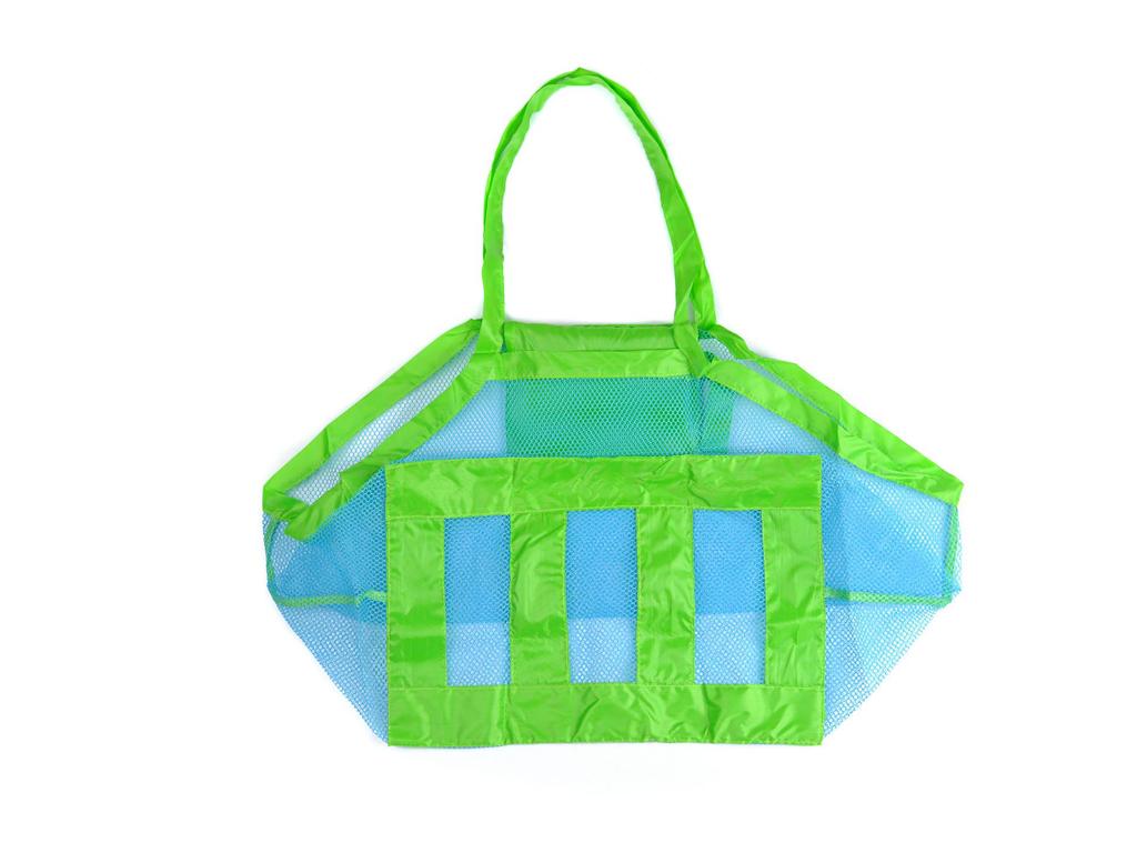 Kids' Extra Large Colorful Mesh Beach Toy Bag
