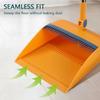 Foldable Brooms Dustpan Set Comfort Grip Long Handle Dustpan Set For Kitchen Resturants