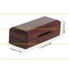 A1A2 Saxophone Mouthpieces storage Box Maple Mouthpiece Box Woodwind Mouthpiece Case Musical Instrument Accessories
