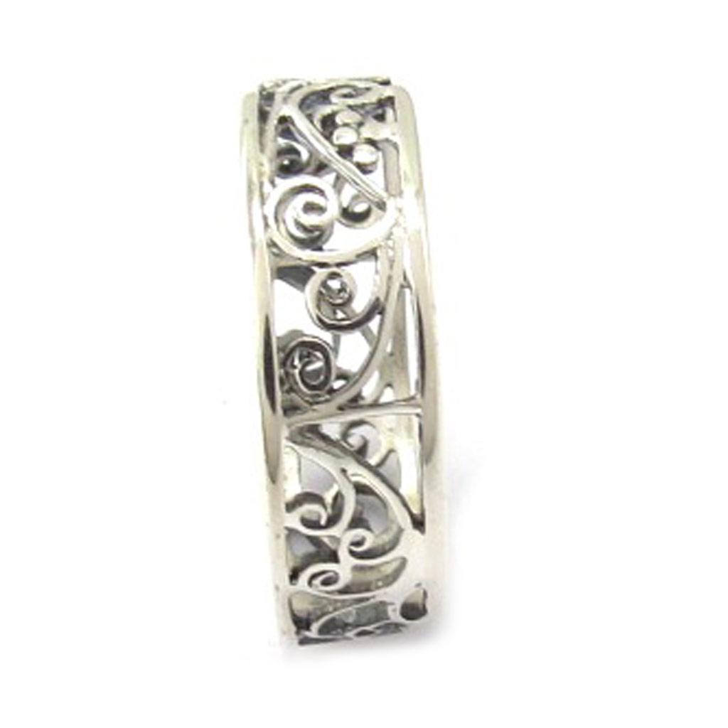 Silver 'Tribal' Ring