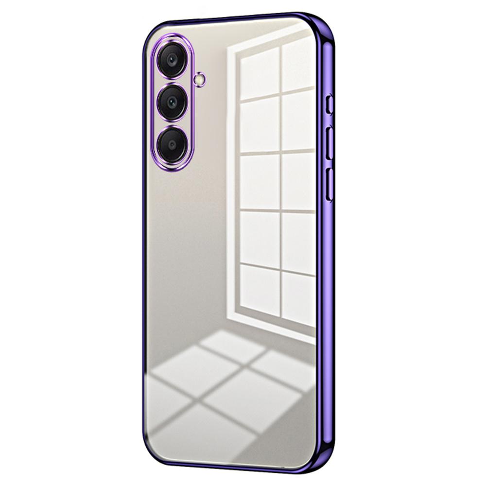 

Чохол для Samsung Galaxy A26 5G Гальванізована рамка М яка TPU накладка для телефону Purple