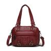 Soft Leather Bag Crossbody Portable Underarm Women's Bag Trendy Handbag New High-end Medium Mother Mobile Phone Bag
