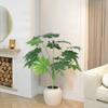 18 Leaves Simulation Plant Palm Tree Faux Greenery Leaves Creative Artificial Plant Leaves  Gift
