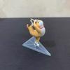 Skating Cat Gashapon Toys Grey Orange Calico Creative Lovely Figure Model Decoration Ornaments Cat Toys
