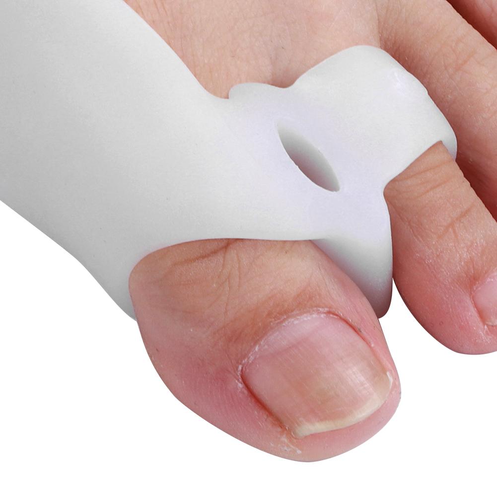 10 Pairs Toe Straightener Silicon Gel Bunion Protecter Corrector Abrasionproof Foot Health Treatment