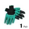 1 Pair Gardening Gloves Garden Finishing Gloves ABS Plastic Gloves