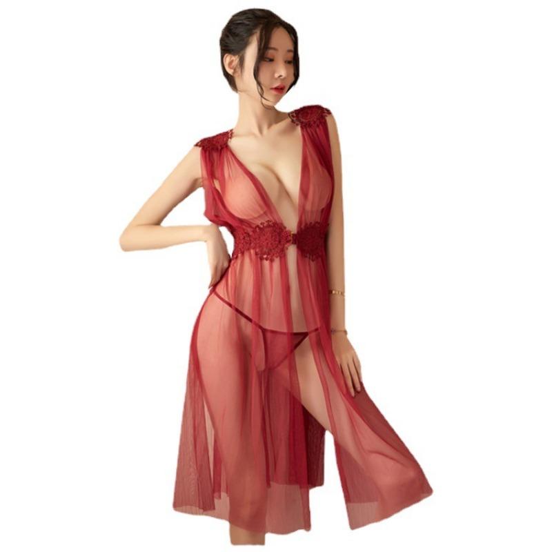 Sex Sexy Underwear Perspective Passion Sex Uniform Temptation Tease Husband Cute Lace Dress