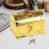 Pirate Treasure Box Props Pirate Chest Storage Box for Kids Adults Candy Cookies Boxes Wedding Themed Party Favors Decoration