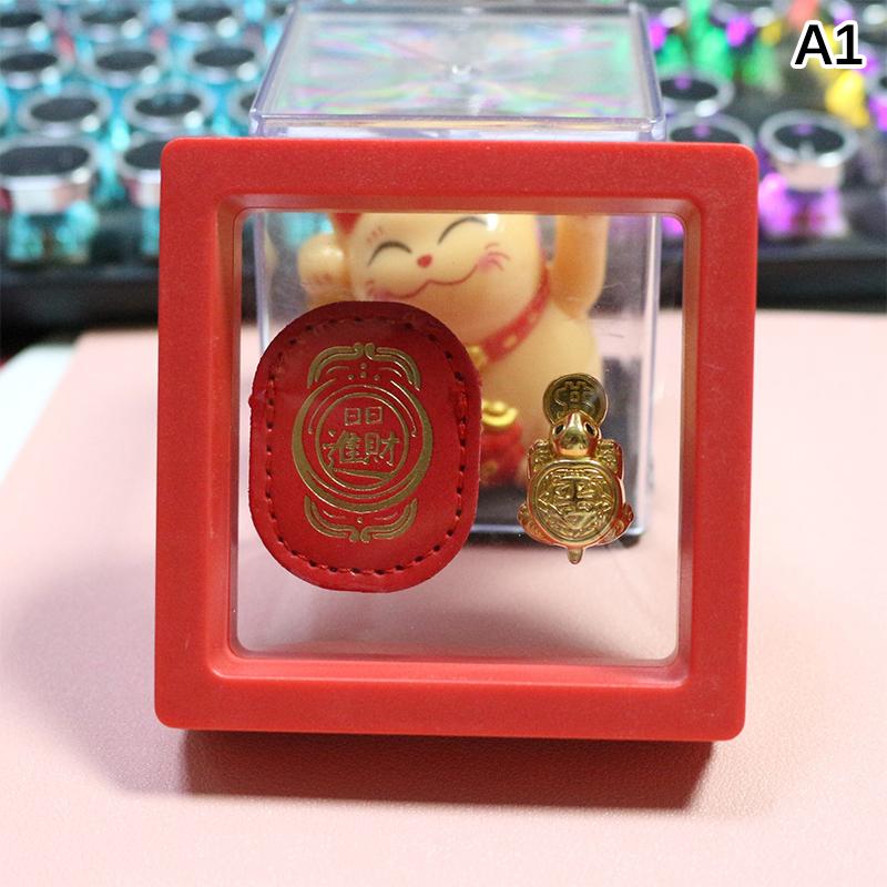 Fengshui Lucky Turtle Wallet Charm Money-Biting Turtleornaments Decor With "Daily Wealth" For Longevity Financial Stability