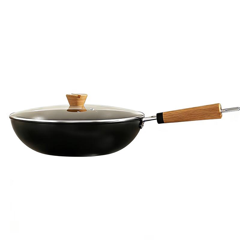 COOKER KING 32CM Traditional Iron Wok