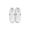 Nike Air Force 1 Low GS Just Do It - Białe Voltowe Dziecięce Trampki DM3271-100