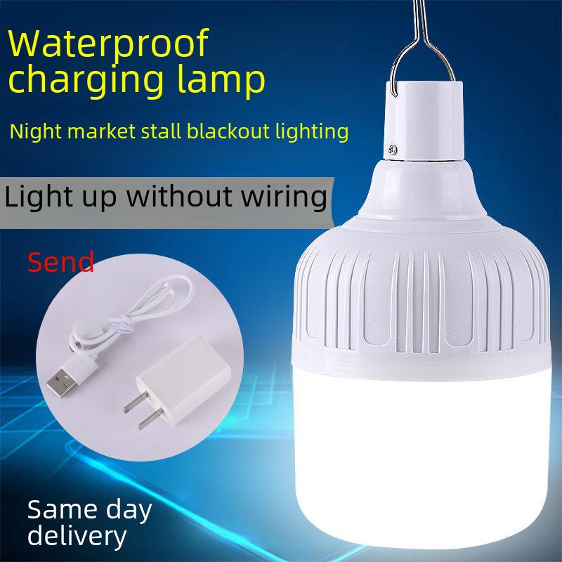 Super Bright LED Emergency Light Bulb: Portable, Energy-Saving, Ideal for Power Outages, Camping, and Night Market Stalls