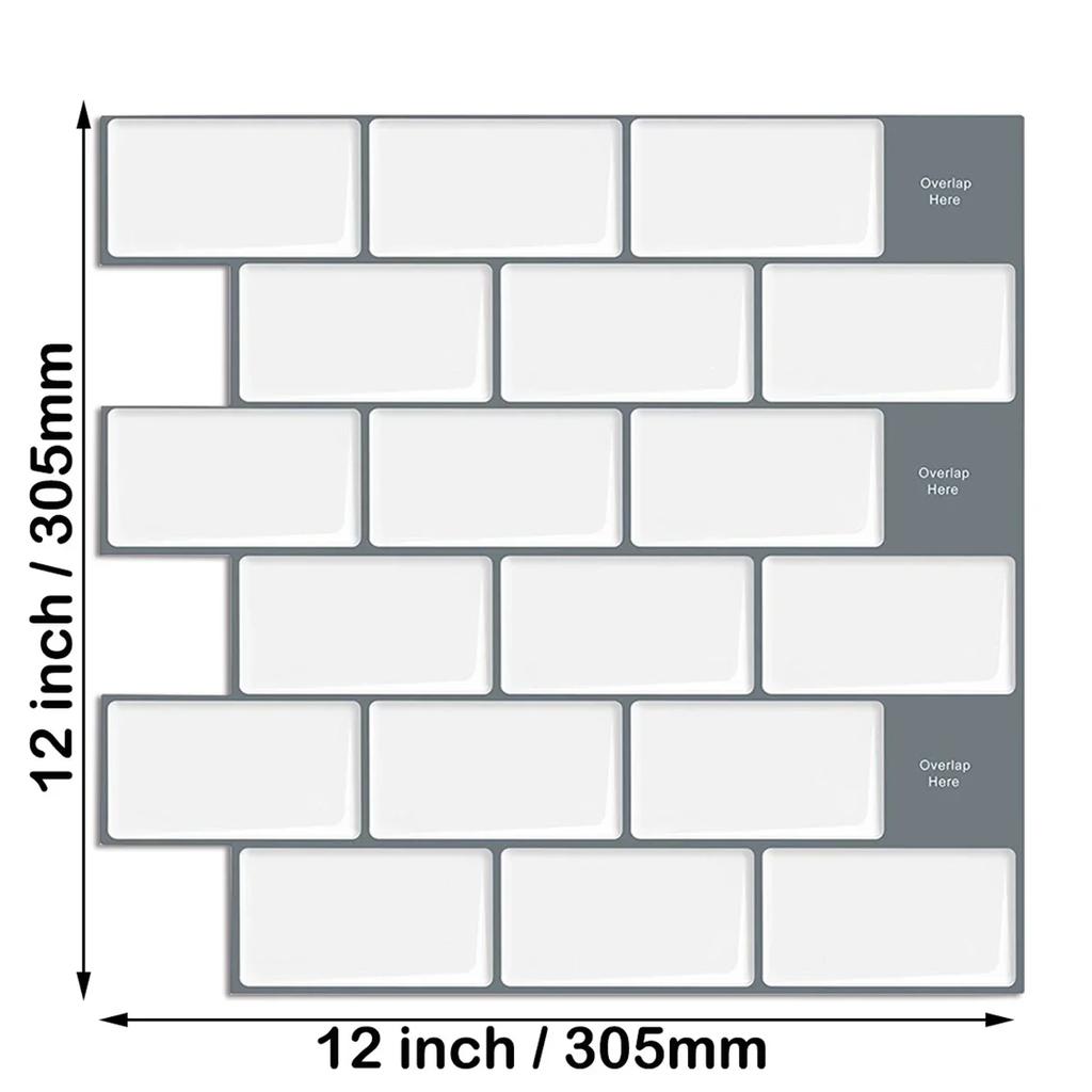 1/10Pcs 3D New waterproof Foam Ceiling Wall Stickers Square Wall Covering Self Adhesive Wallpapers For Kid's Room Living Room