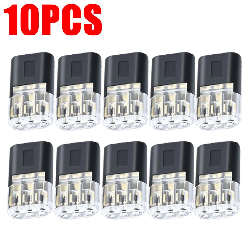 3-Pin Plug Electrical Connector 3-Wire Interchangeable Quick Wire Connector Automotive Wire Cable Ribbon Terminal Connector