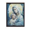 Matczyna Miłość: Maryja Z Dzieciątkiem Jezus Matczyna Miłość: Maryja Z Dzieciątkiem Jezus, 30X40 Cm, Rama Drewniana Biała, Papier Matowy 230 Gsm