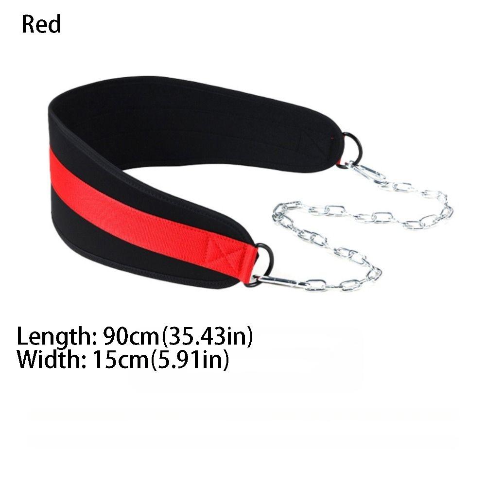With Chain Pull-up Belt Weight Lifting Weightlifting Belt Weighted Dip Belt  Weight Lifting