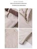 Women's High Waist Elastic Straight Leg Jeans - 2025 Spring/Autumn Collection: Versatile, Casual, Loose Fit, Slimming, Narrow/Wide Leg Options