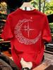 Gothic Moon Star Unisexs TShirt Large Cotton Short Sleeved Top Summer Street Wear