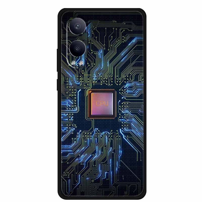 For OnePlus Nord CE 4 Lite Cases Silicone Pained TPU Lovely Coque for OnePlus Nord CE4 5G Phone Cover Funda Nord CE 4Lite Coque