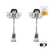 BDP1254-1 2 Pieces Rear Left AND Right Door Catch Hinge Brake Stop Check Strap Limiter for Renault Scenic Grand Scenic MK3 JZ0/1 2009-2016 824310005R
