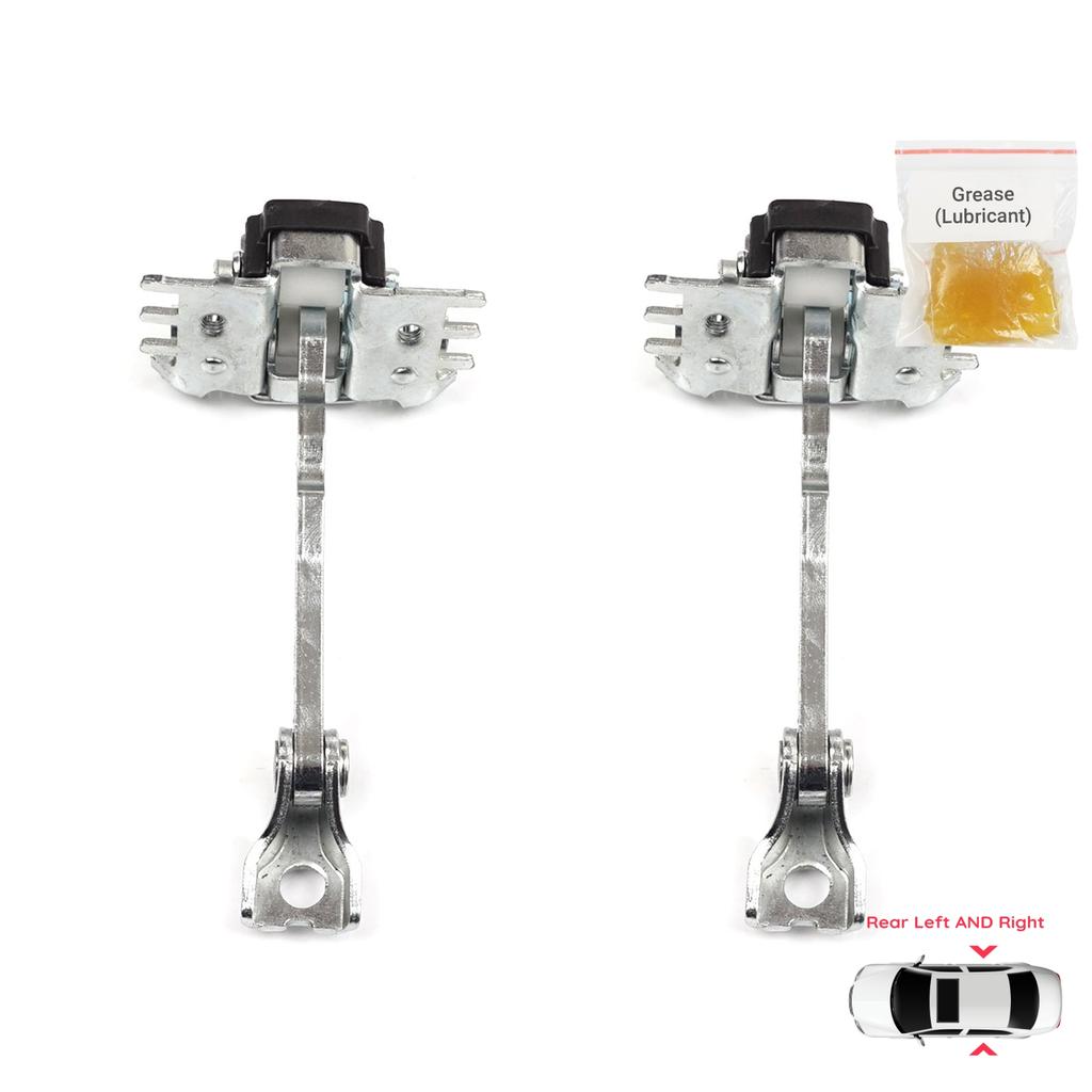 BDP1254-1 2 Pieces Rear Left AND Right Door Catch Hinge Brake Stop Check Strap Limiter for Renault Scenic Grand Scenic MK3 JZ0/1 2009-2016 824310005R