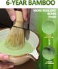Japońska ceremonia Bambusowa praktyczna trzepaczka do proszku Matcha Kawa Zielona herbata Szczotka Chasen Tool Grinder Szczotki Akcesoria do herbaty