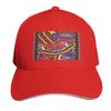 Panama Mola Design Baseball Cap Gift for Him Her Casual Daily Wear Quick Dry PerforUnisexce