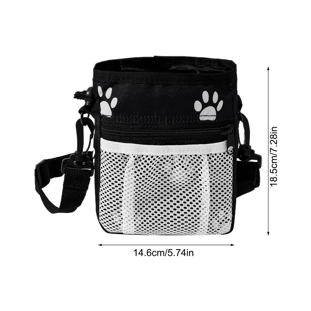 

Treat Pouch Waterproof Fanny Pack With Poop Dispenser Puppy Treat Pouch Dog Training Bag For Snack Reward Food Toys Pet Travel