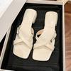 Fashion Hot Selling 2025 High Heel Sandals Fairy Style Open Toe Strap Butterfly Knot Slippers Thin Heel Slip-On Shoes Ladies Footwear
