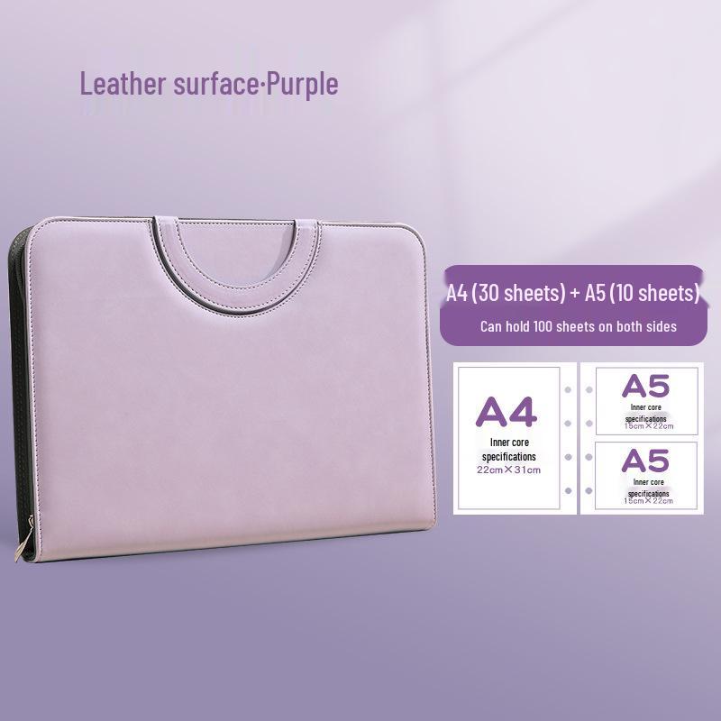 Prenatal Check-up Organizer: A4 Zipper Folder & Storage Book for Pregnancy Reports