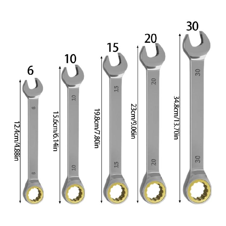 Reversible Ratcheting Spanner Alloy Steel Build Compact Design Torques Wrench Ideal for Field Engineers Emergency Repairs