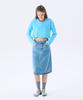 JUNEJUNE SPACE Flower Applique Crop T_Sky