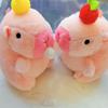 Bubble Capybara Plush Pendant Persimmon Capybara Plushie Doll Capybara Plush Keyring  Birthday Gift