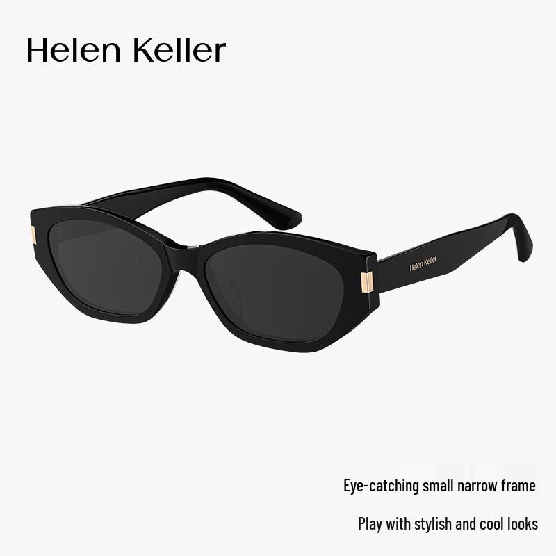 Helen Keller Unisex Polarized Cat-Eye Sunglasses