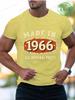 Made In 1966 All Original Parts Print Vintage Tshirts For Unisex Wounisex Summer Fashion Tees Short Sleeve Tshirt T Shirts Clothing
