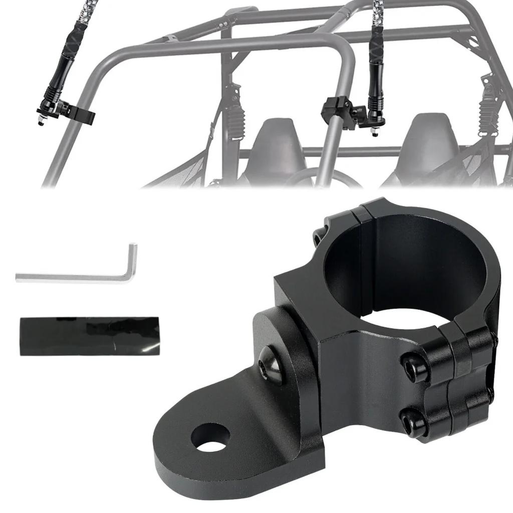 1/2pcs UTV LED Whip Light Mounts UTV Flag Mount Led Antenna Brackets For ATV Roll Bar Cage RZR 900 1000 XP PRO Commander