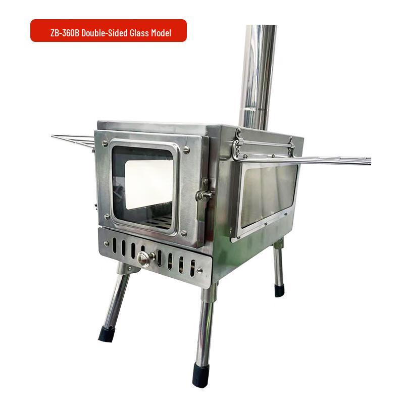 OEING Portable Camping Wood Stove Z360B 400*210*295
