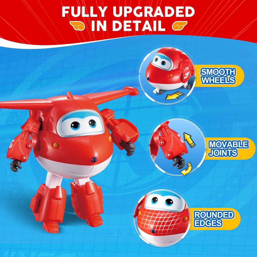 Super Wings Transforming Planes Jett -