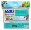 DOMS Modelling Dough 6 Shades 150 GM Kid Safe Non Toxic DIY Art & Craft Kit with Shape Toys Roller Spatula Set