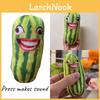 Talking Watermelon Slice Plush Toy Adorable Pp Cotton Stuffed Animal For Kids And Adults