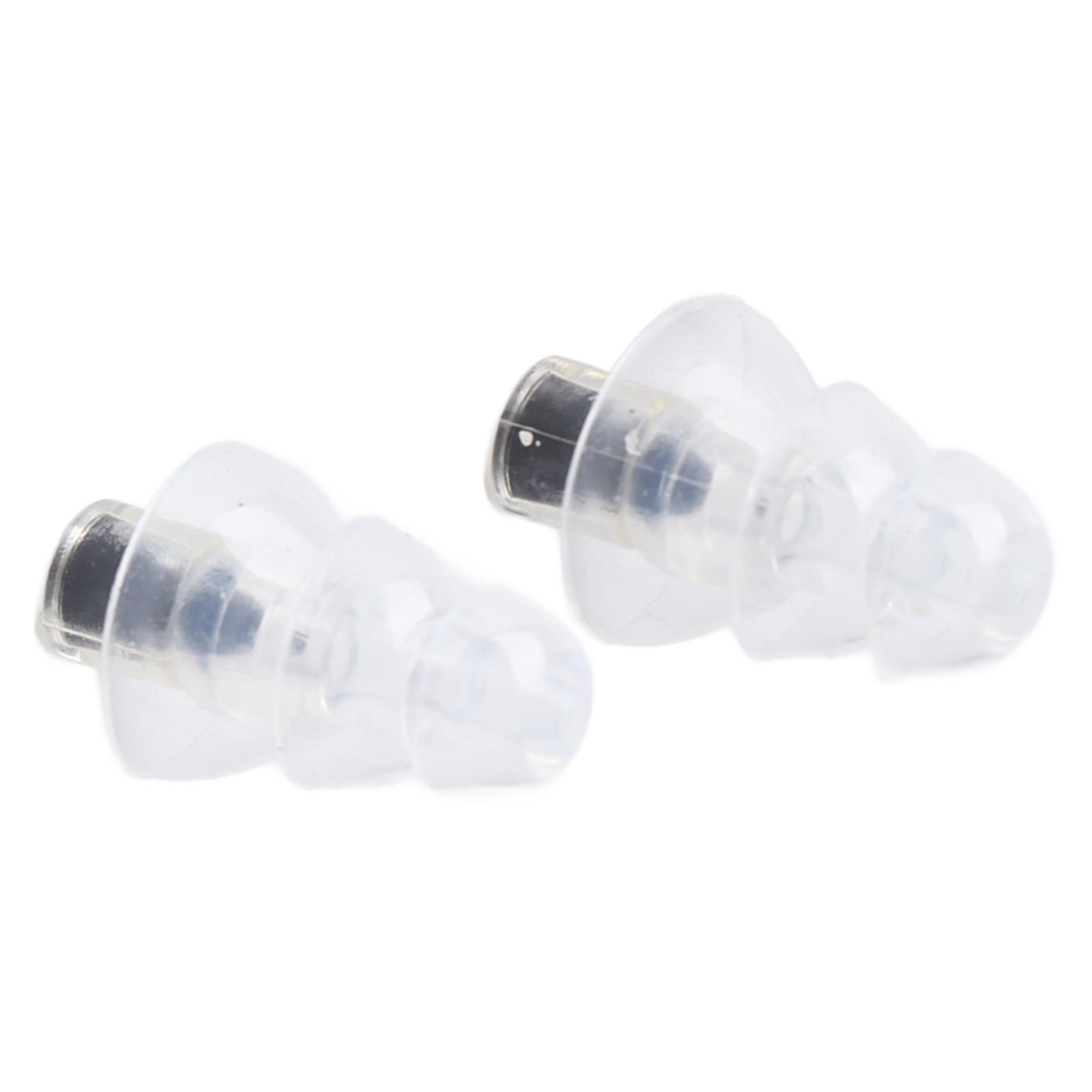 

1 пара берушей Жидкий силикон Музыкальные беруши с фильтром Черные Шумоподавление Защита слуха