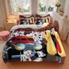 3Pcs 101 Dalmatians London Chase Bedding Sets For All Sizes New 3D Printed Bed Cover Comforter Duvet Cover Pillowcase Bedroom Decoration