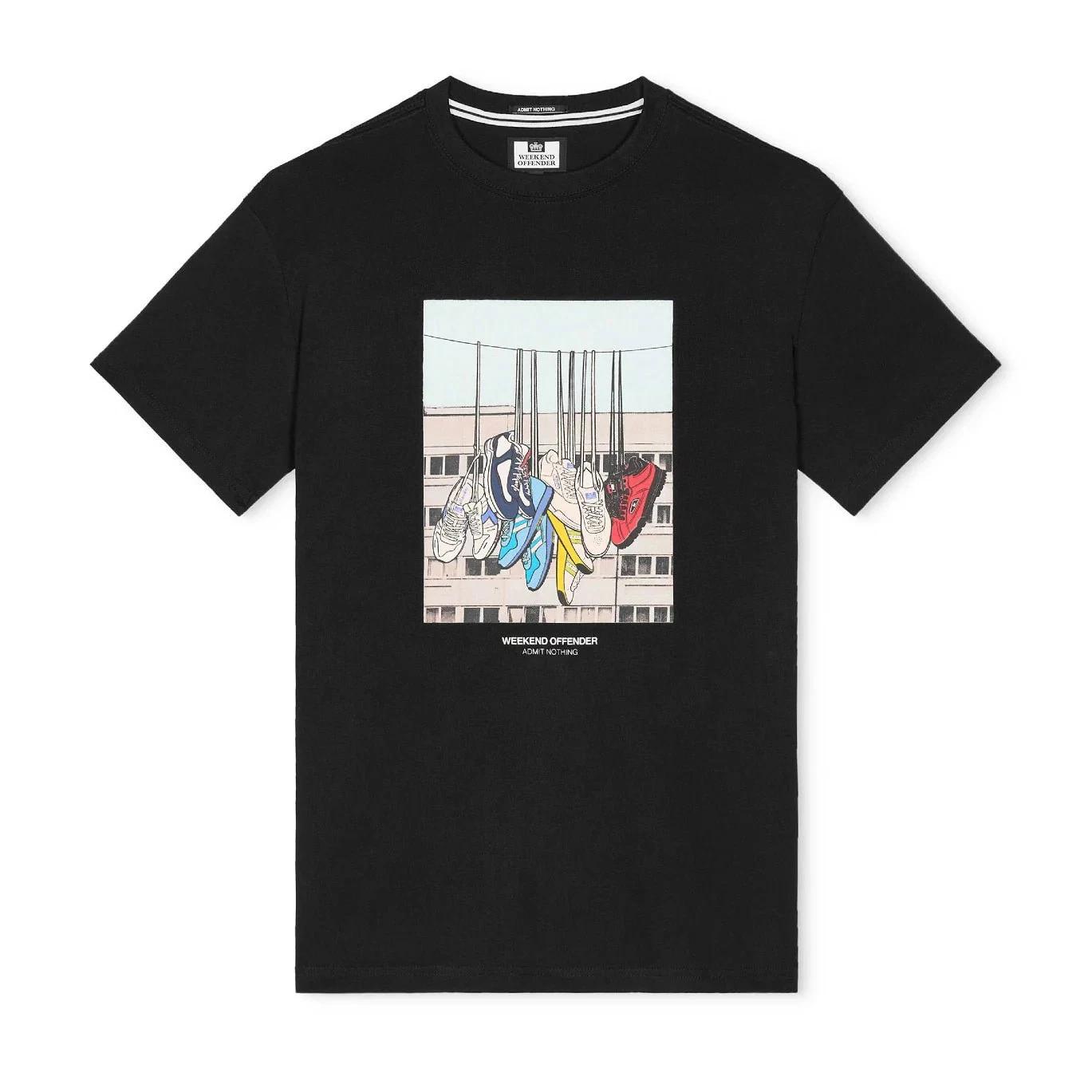 Weekend Offender Battle Lines T-Shirt S